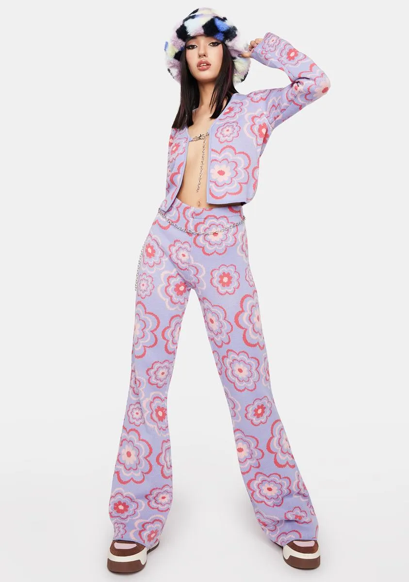 Power Floral Flare Pants sold by Dolls Kill product image thumbnail 5