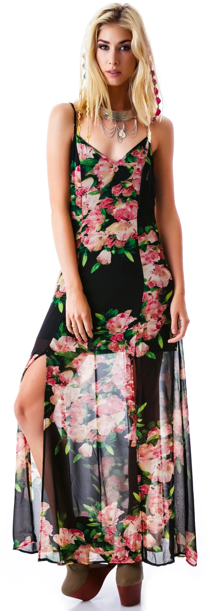 Summer Solstice Dress sold by Dolls Kill product image thumbnail 4