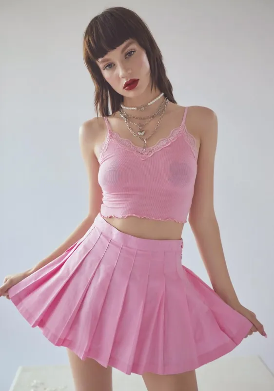 Pretty Real Is Rare Skirt Set sold by Dolls Kill