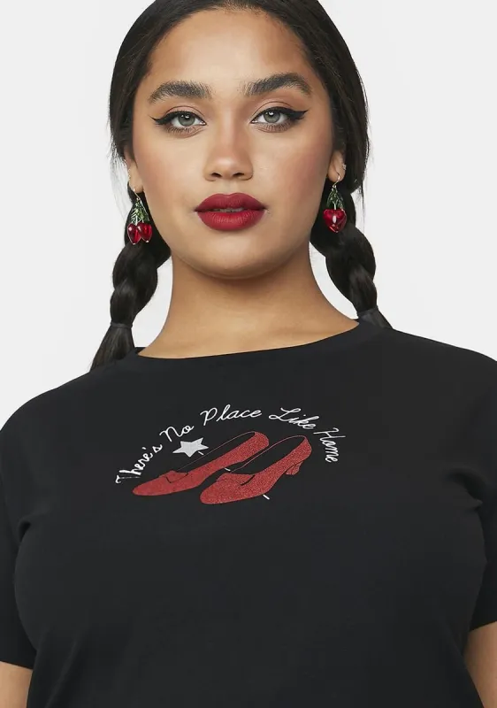Plus No Place Like Home Graphic Tee sold by Dolls Kill