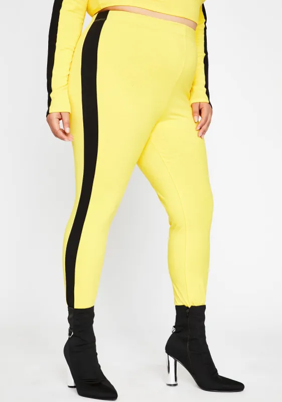 Fierce Cult Classic Stripe Leggings sold by Dolls Kill