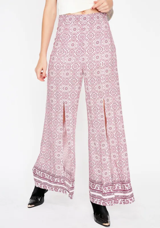 Luv Guru Front Slit Pants sold by Dolls Kill