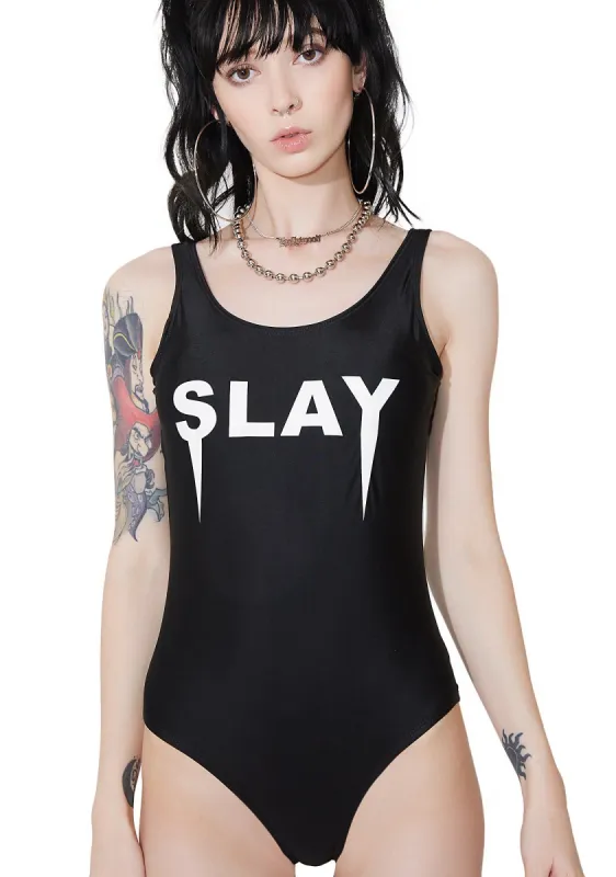Slay Bodysuit sold by Dolls Kill
