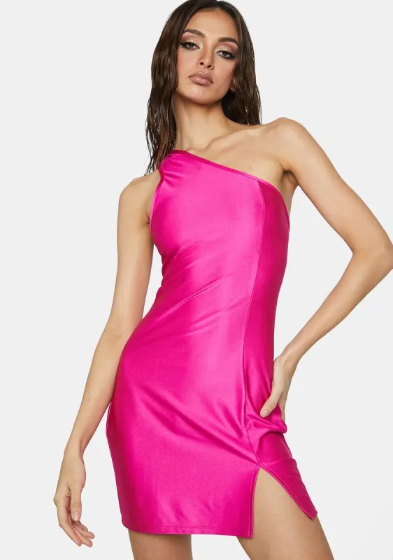 Right About Now Satin Mini Dress sold by Dolls Kill