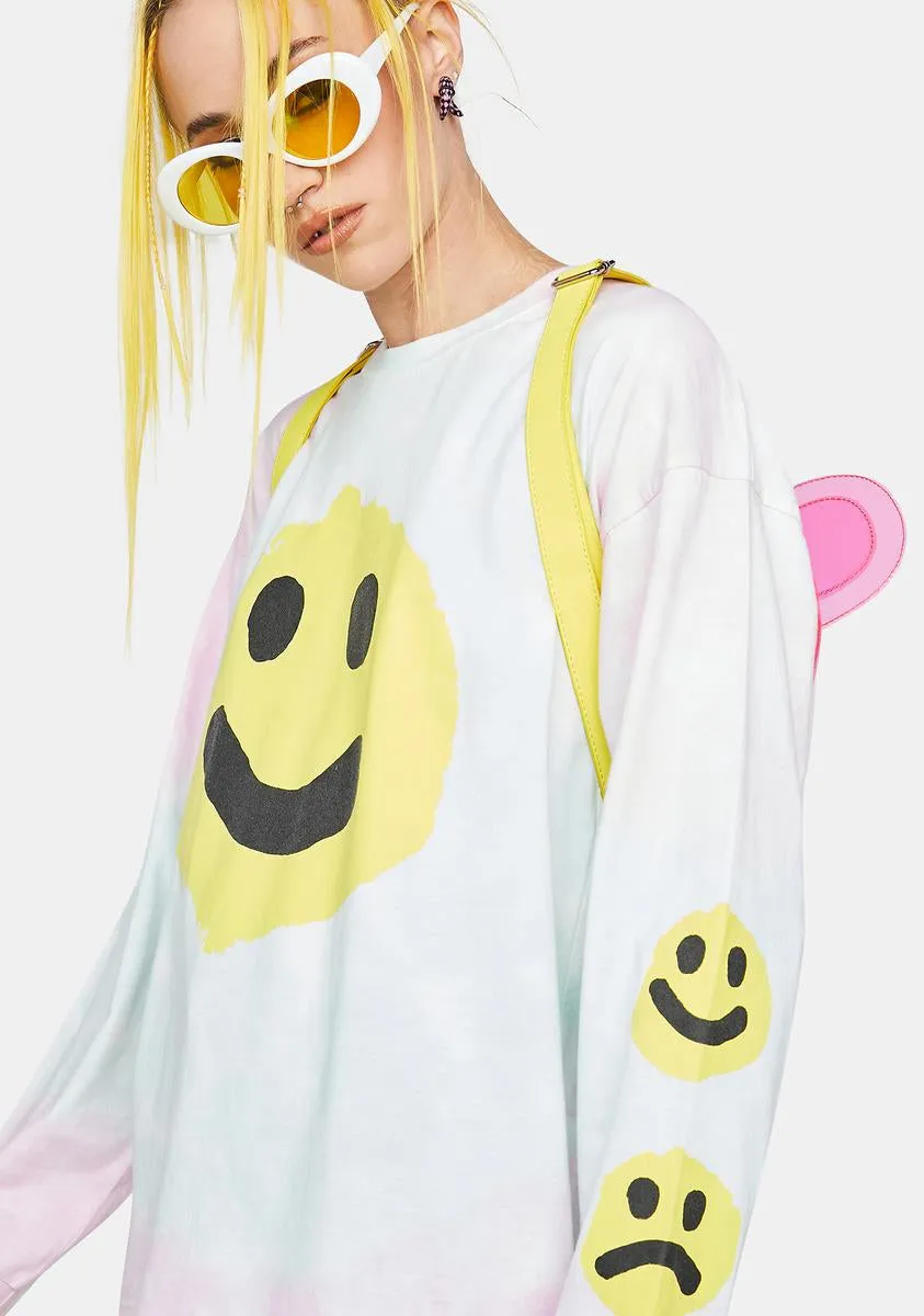 Happy Face Graphic Tee sold by Dolls Kill product image thumbnail 2