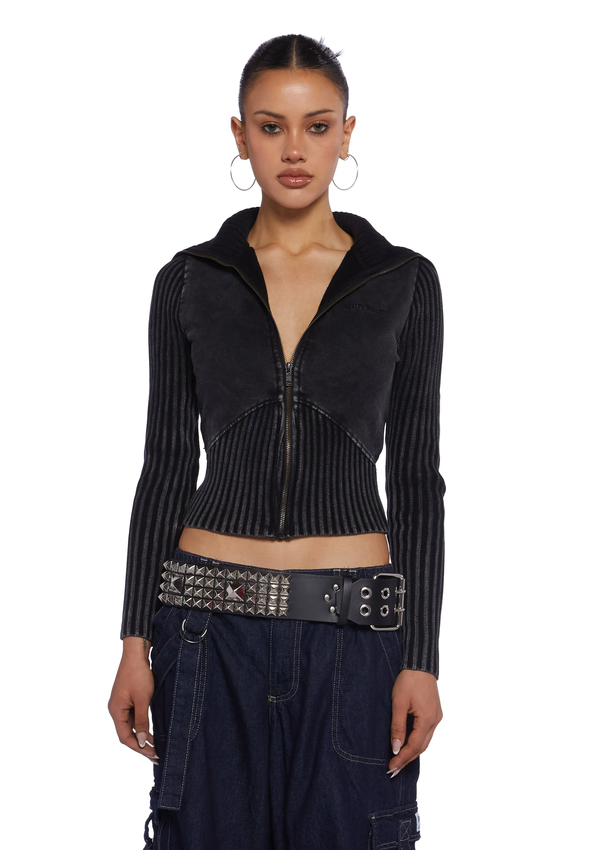 Digital States Halter Crop Top sold by Dolls Kill product image thumbnail 4