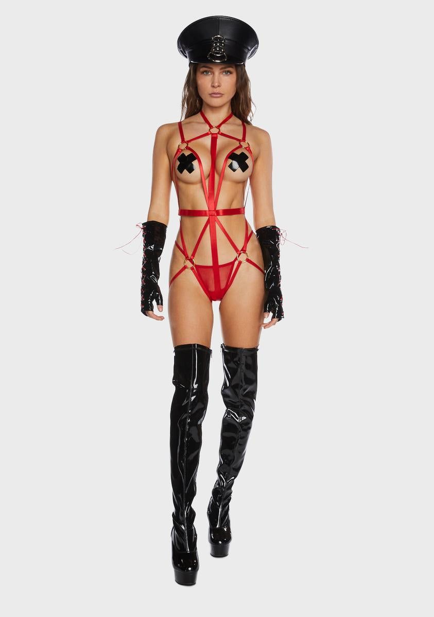 Being Fierce Cage Teddy sold by Dolls Kill product image thumbnail 4