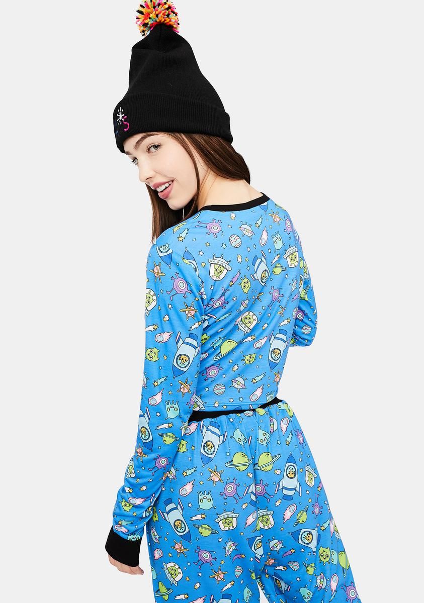 Whole New World Alien Print Top sold by Dolls Kill product image thumbnail 4