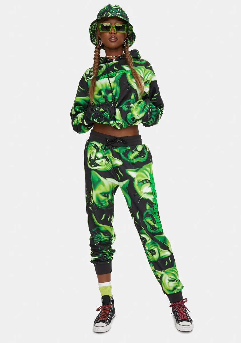 Neon Nerm Sweatpants sold by Dolls Kill product image thumbnail 3