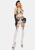 A Piece Of You Embroidered Lingerie Set sold by Dolls Kill