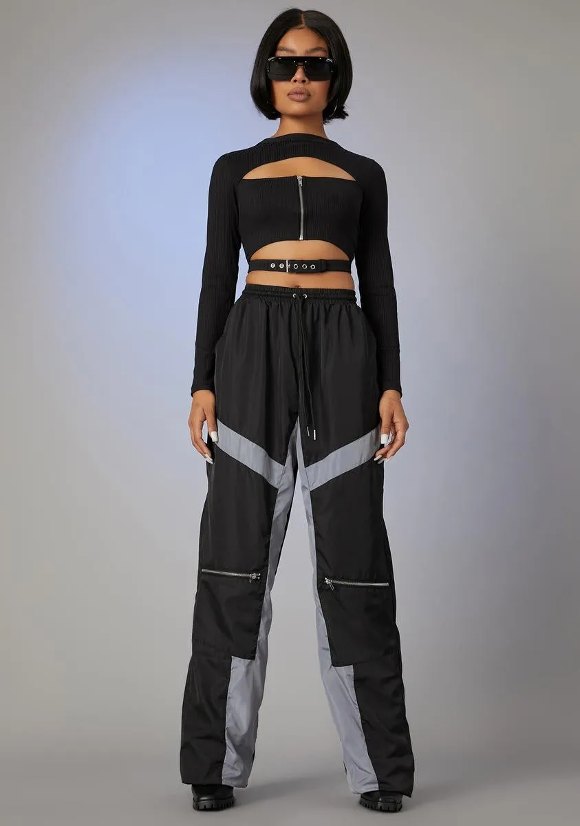 Speakerphone Hottie Long Sleeve Top sold by Dolls Kill product image thumbnail 3