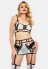 A Piece Of You Embroidered Lingerie Set sold by Dolls Kill
