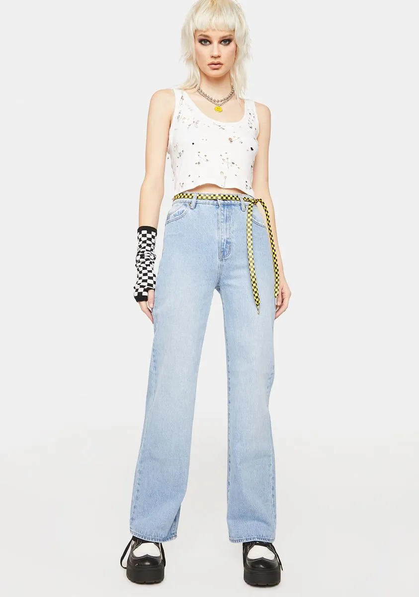Old Stone Heidi Wide Leg Jeans sold by Dolls Kill product image thumbnail 3