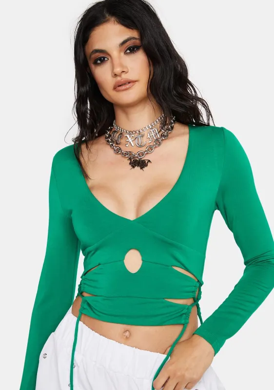 Tamara Crop Top sold by Dolls Kill