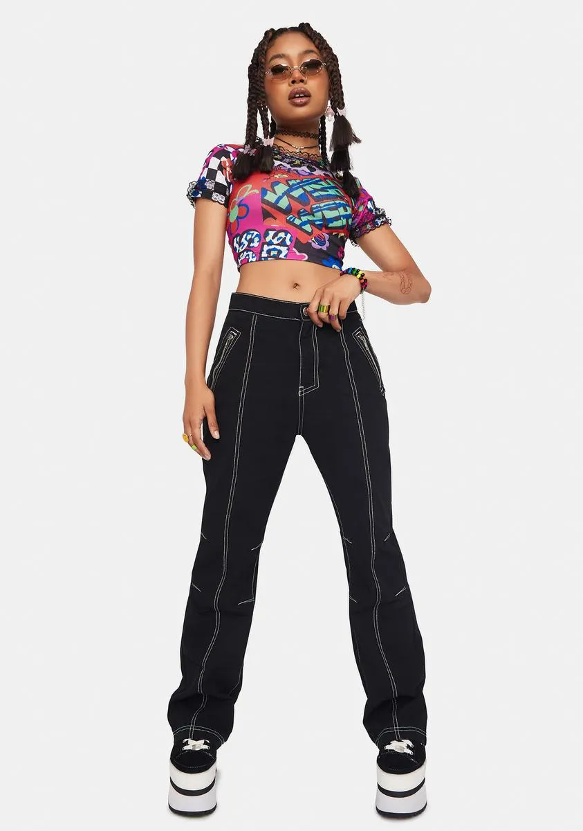See You Soon Crop Top sold by Dolls Kill product image thumbnail 3