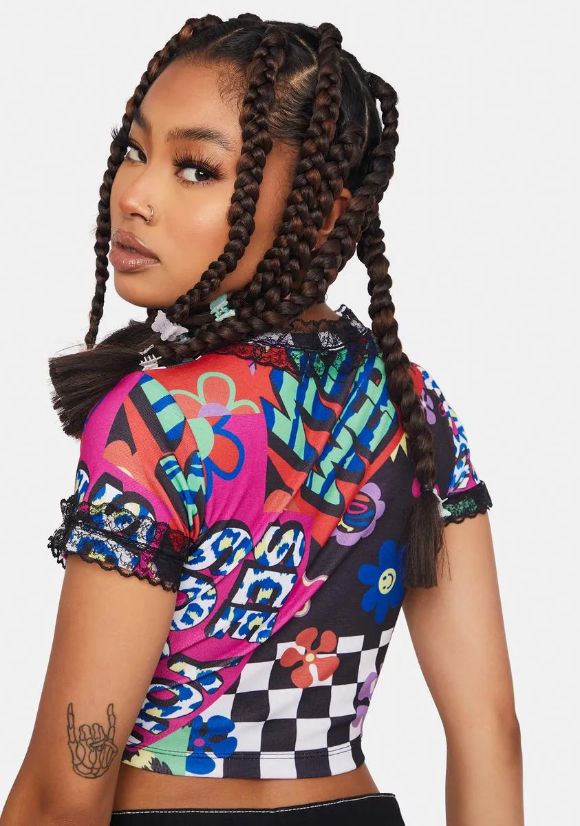 See You Soon Crop Top sold by Dolls Kill product image thumbnail 4