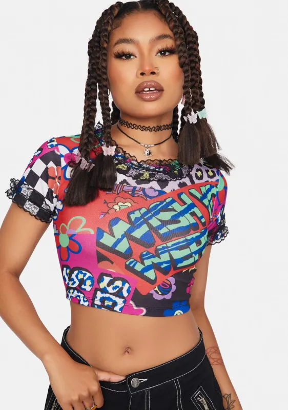 See You Soon Crop Top sold by Dolls Kill