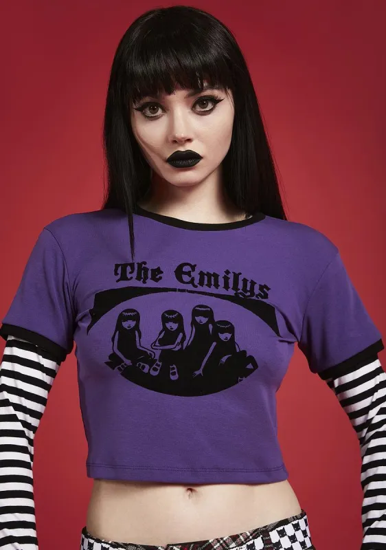 Ghoul Group Layered Graphic Tee sold by Dolls Kill