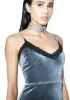 After Party Mini Velvet Dress sold by Dolls Kill