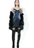 After Party Mini Velvet Dress sold by Dolls Kill