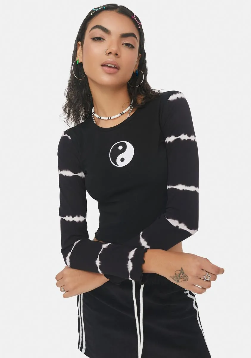 Night Better Together Yin Yang Top sold by Dolls Kill