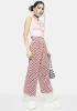 Red Checkered Trousers sold by Dolls Kill