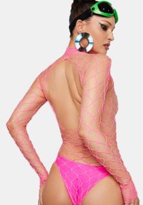 Diva Dancing All Night Fishnet Bodystocking sold by Dolls Kill