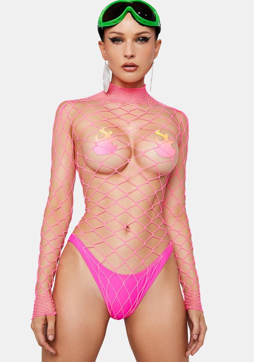 Diva Dancing All Night Fishnet Bodystocking sold by Dolls Kill