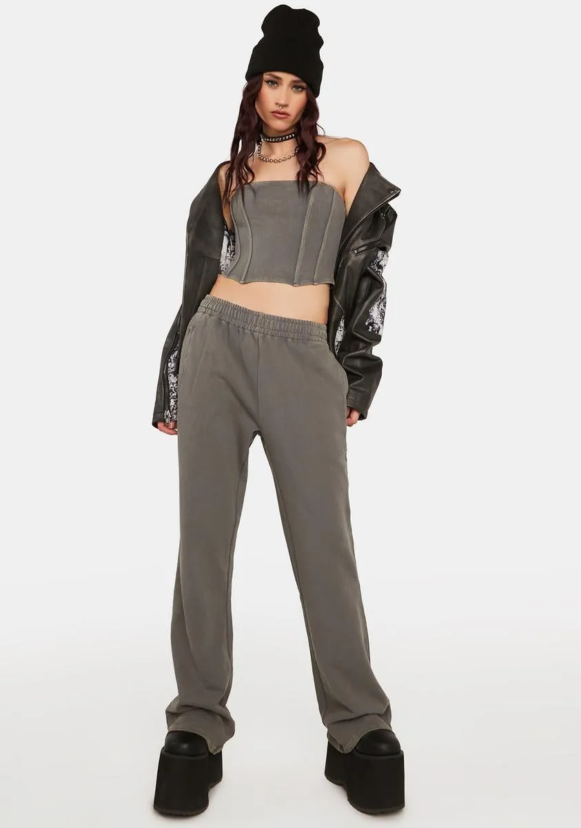 Just Relax Crop Bustier sold by Dolls Kill product image thumbnail 2