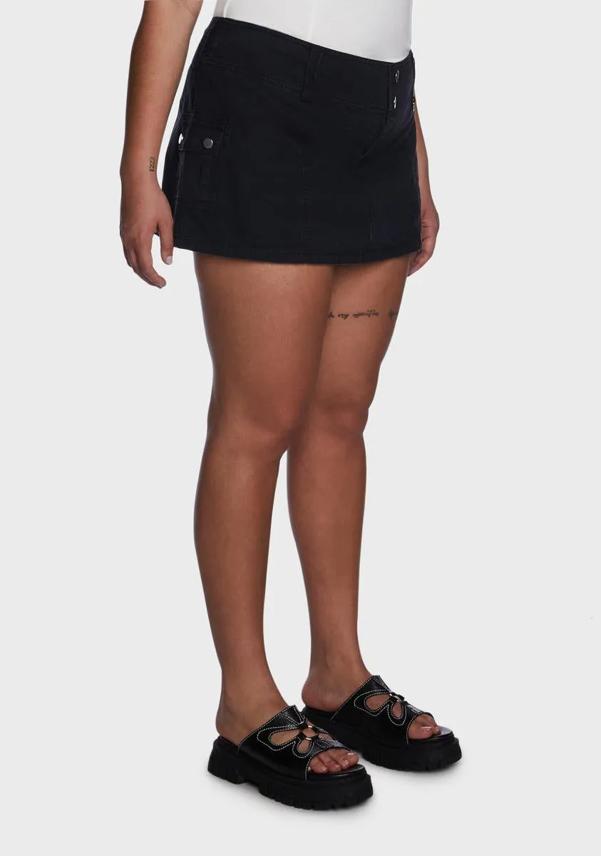 Plus Hung Up On You Mini Skort sold by Dolls Kill product image thumbnail 3