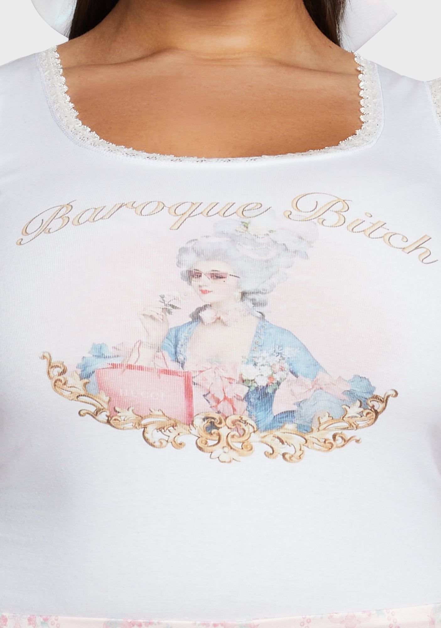 Plus Riotous Times Cropped Tank sold by Dolls Kill product image thumbnail 2