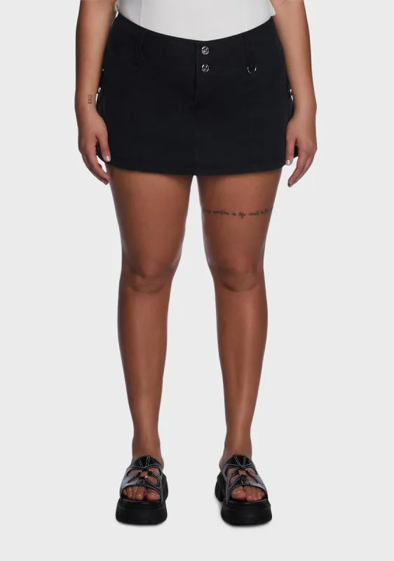 Plus Hung Up On You Mini Skort sold by Dolls Kill