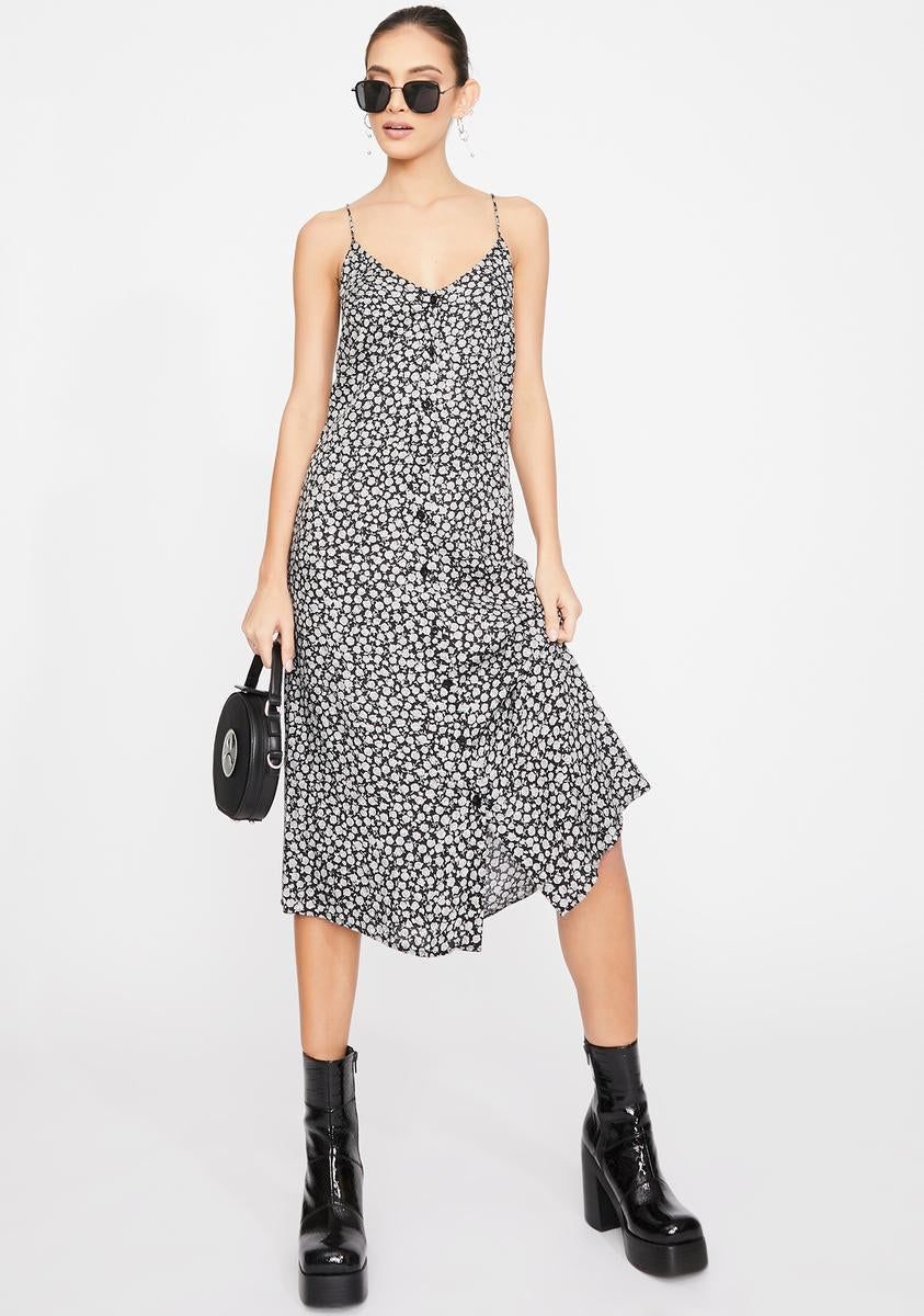 Ditsy Floral Sini Slip Dress sold by Dolls Kill product image thumbnail 3