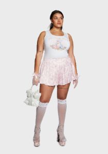 Checkerboard Pinafore Dress sold by Dolls Kill