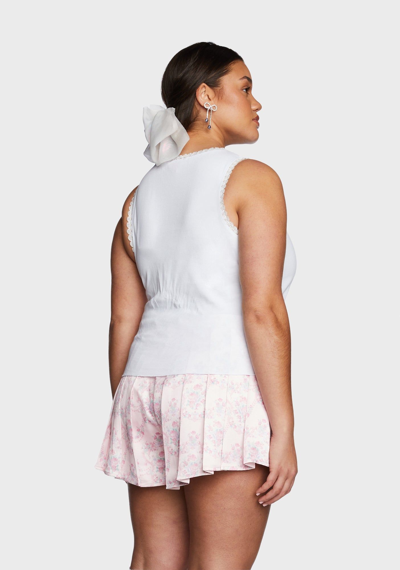 Plus Riotous Times Cropped Tank sold by Dolls Kill product image thumbnail 3