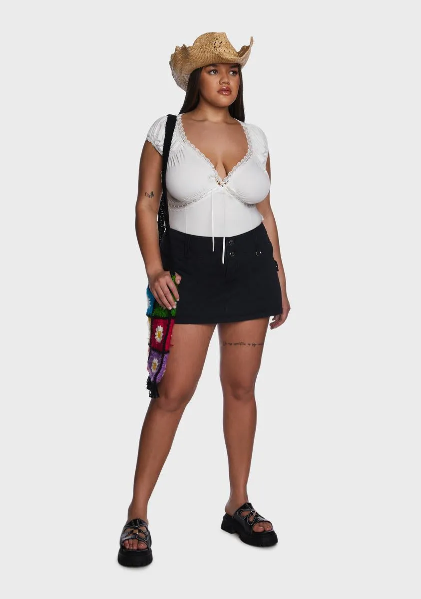 Plus Hung Up On You Mini Skort sold by Dolls Kill product image thumbnail 5