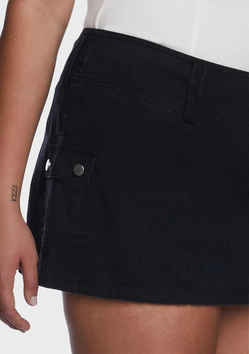 Plus Hung Up On You Mini Skort sold by Dolls Kill product image thumbnail 2