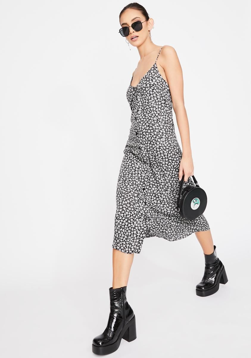 Ditsy Floral Sini Slip Dress sold by Dolls Kill product image thumbnail 2