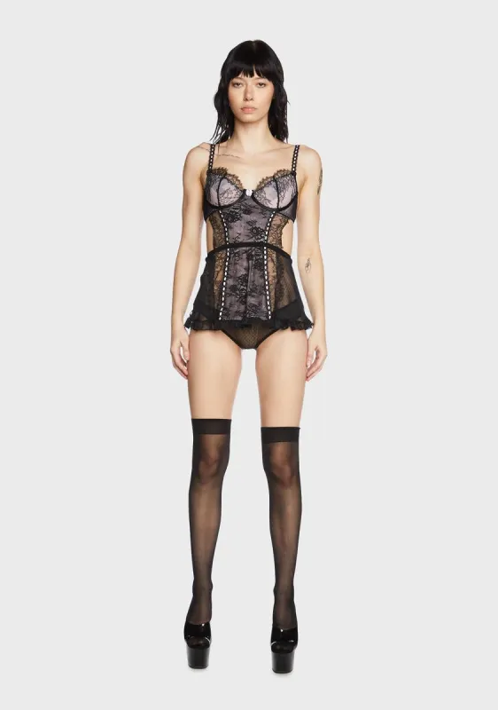 Service Call Lingerie Set sold by Dolls Kill