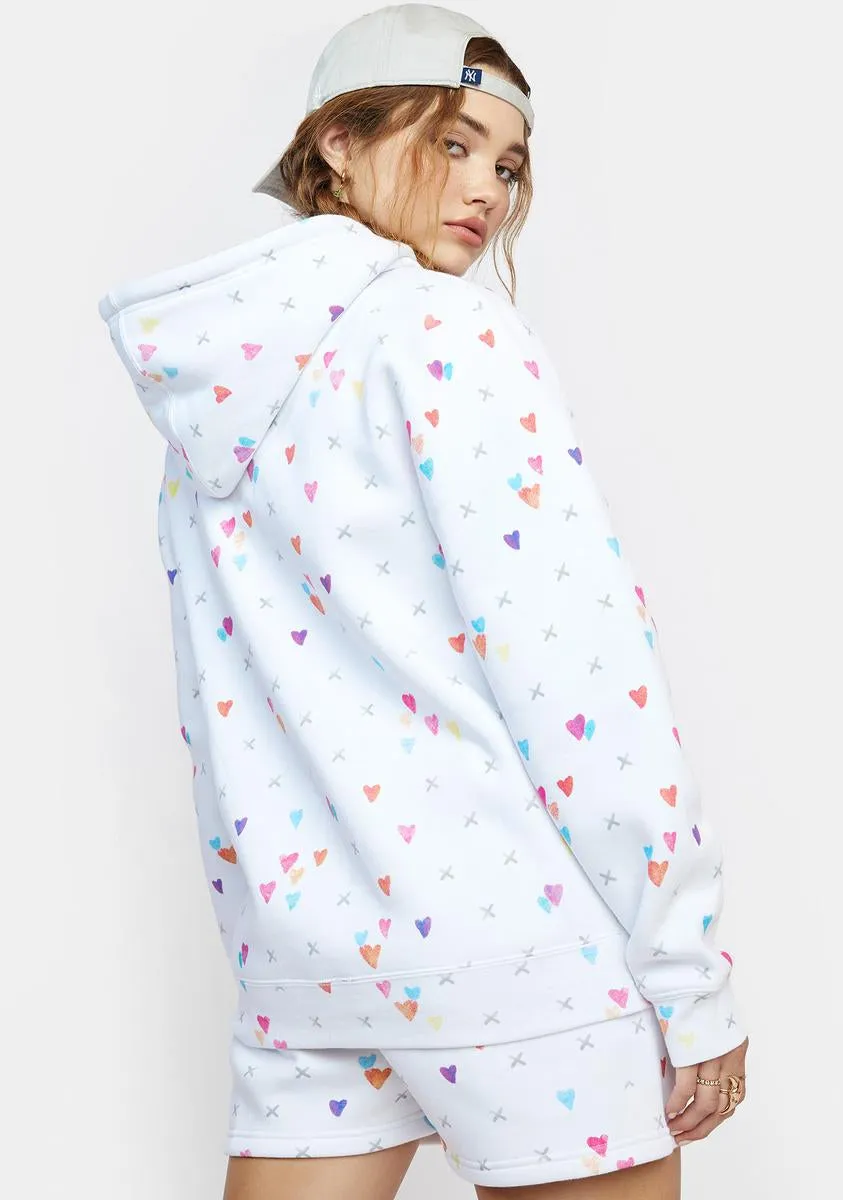 X Care Bears All Of The Love Hoodie sold by Dolls Kill product image thumbnail 4