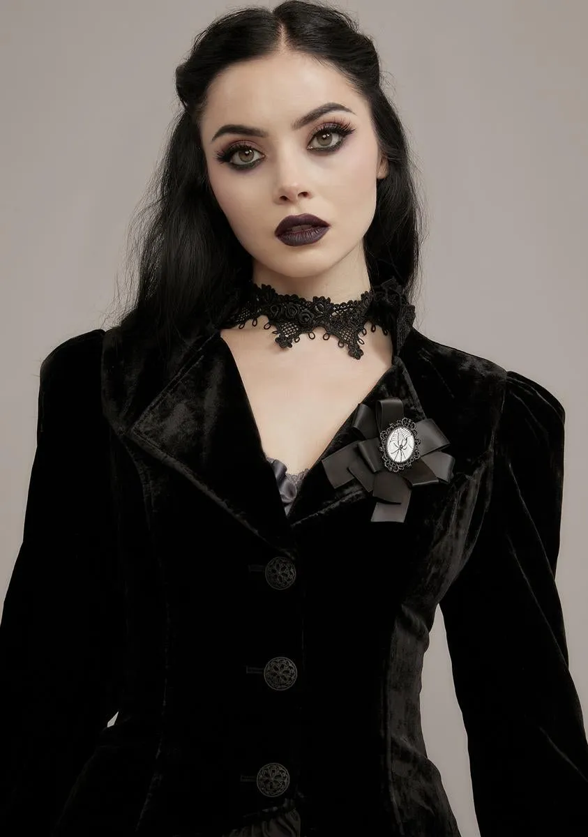 Toxic Allure Velvet Jacket sold by Dolls Kill product image thumbnail 2