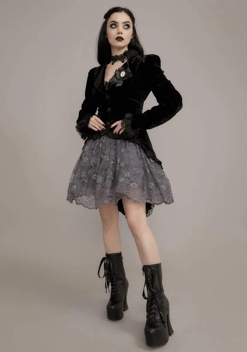 Toxic Allure Velvet Jacket sold by Dolls Kill product image thumbnail 3