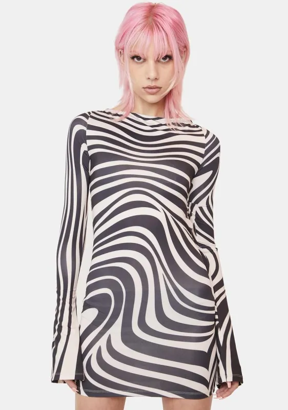 Perceive Me Backless Dress sold by Dolls Kill