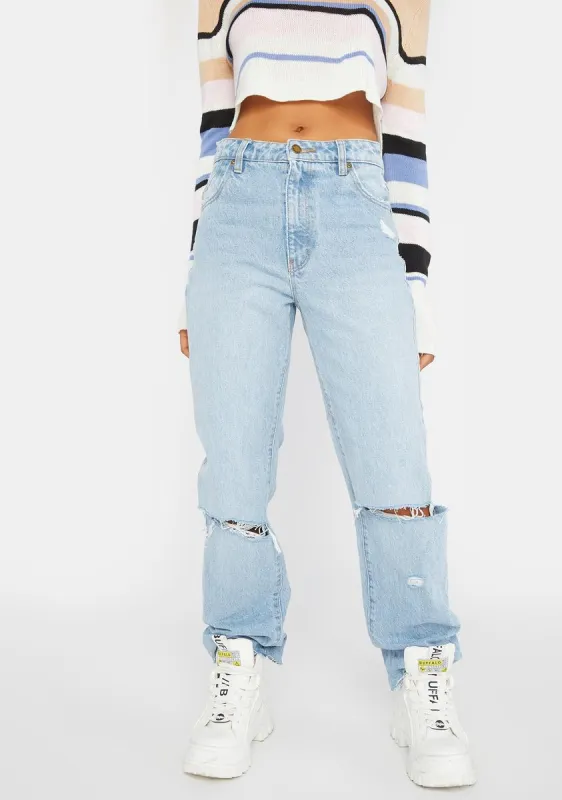 City Worn Original Straight Leg Jeans sold by Dolls Kill