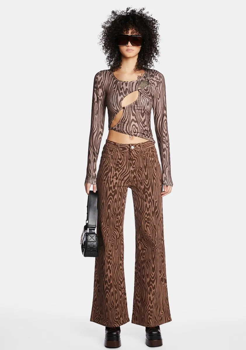 The Mind Bender Long Sleeve Top sold by Dolls Kill product image thumbnail 3