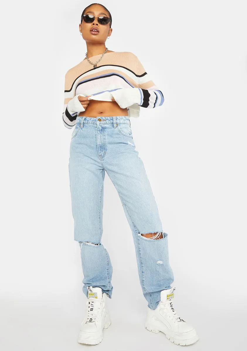 City Worn Original Straight Leg Jeans sold by Dolls Kill product image thumbnail 3