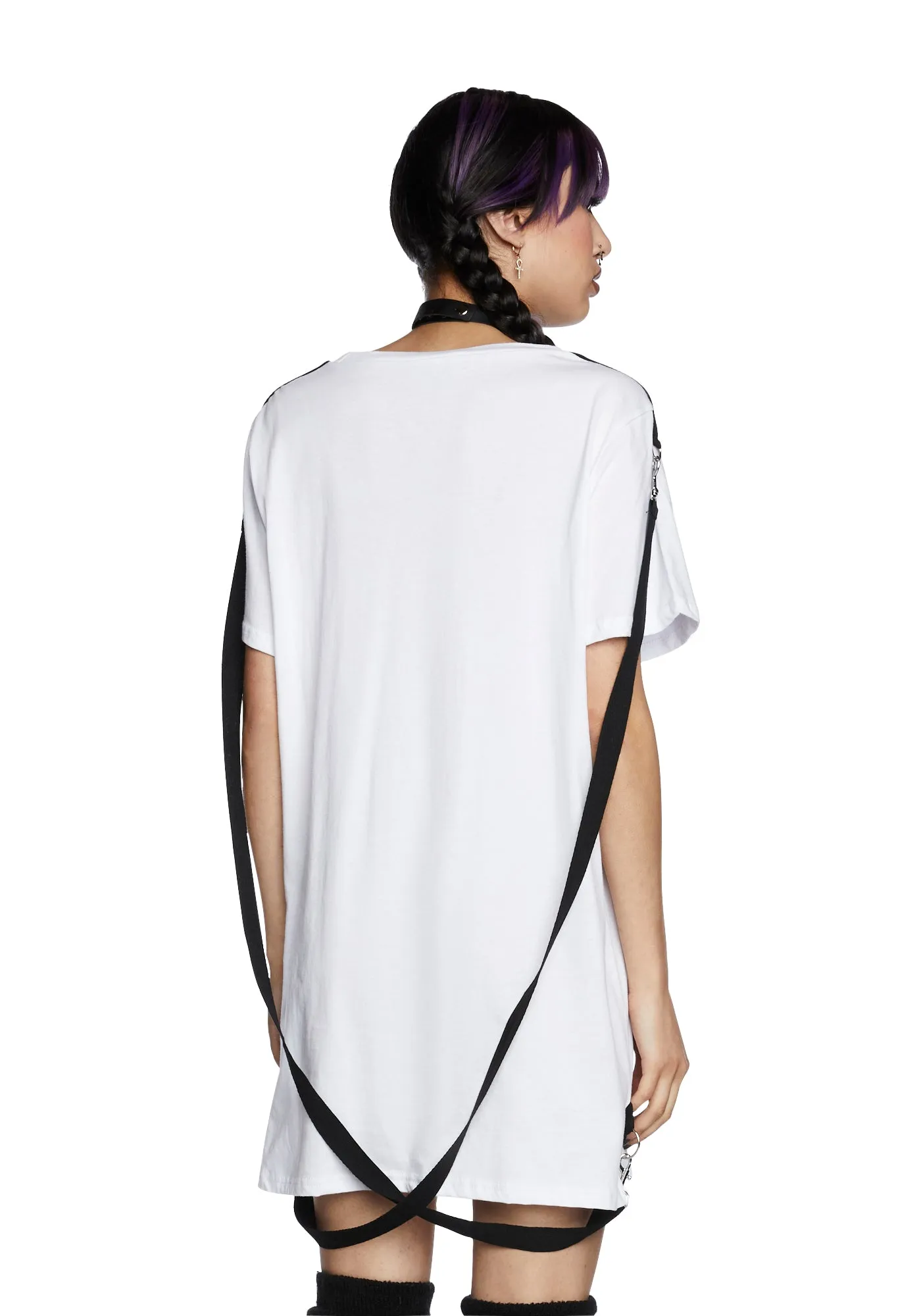 Tormented Teddy Graphic Tee sold by Dolls Kill product image thumbnail 4