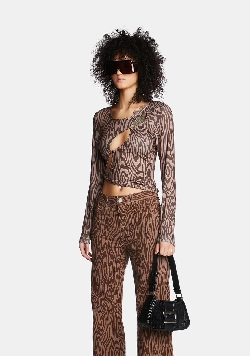 The Mind Bender Long Sleeve Top sold by Dolls Kill product image thumbnail 2