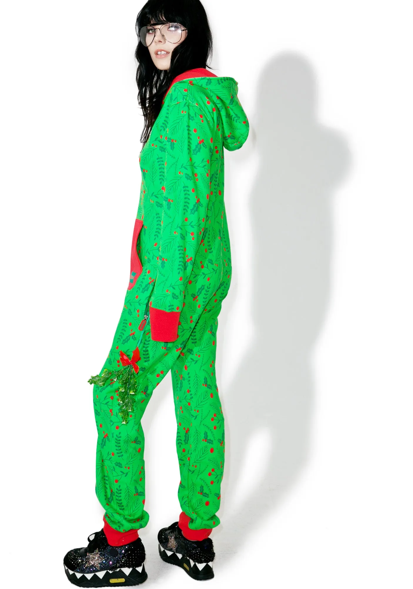 Mistletoe Jumpsuit sold by Dolls Kill product image thumbnail 5