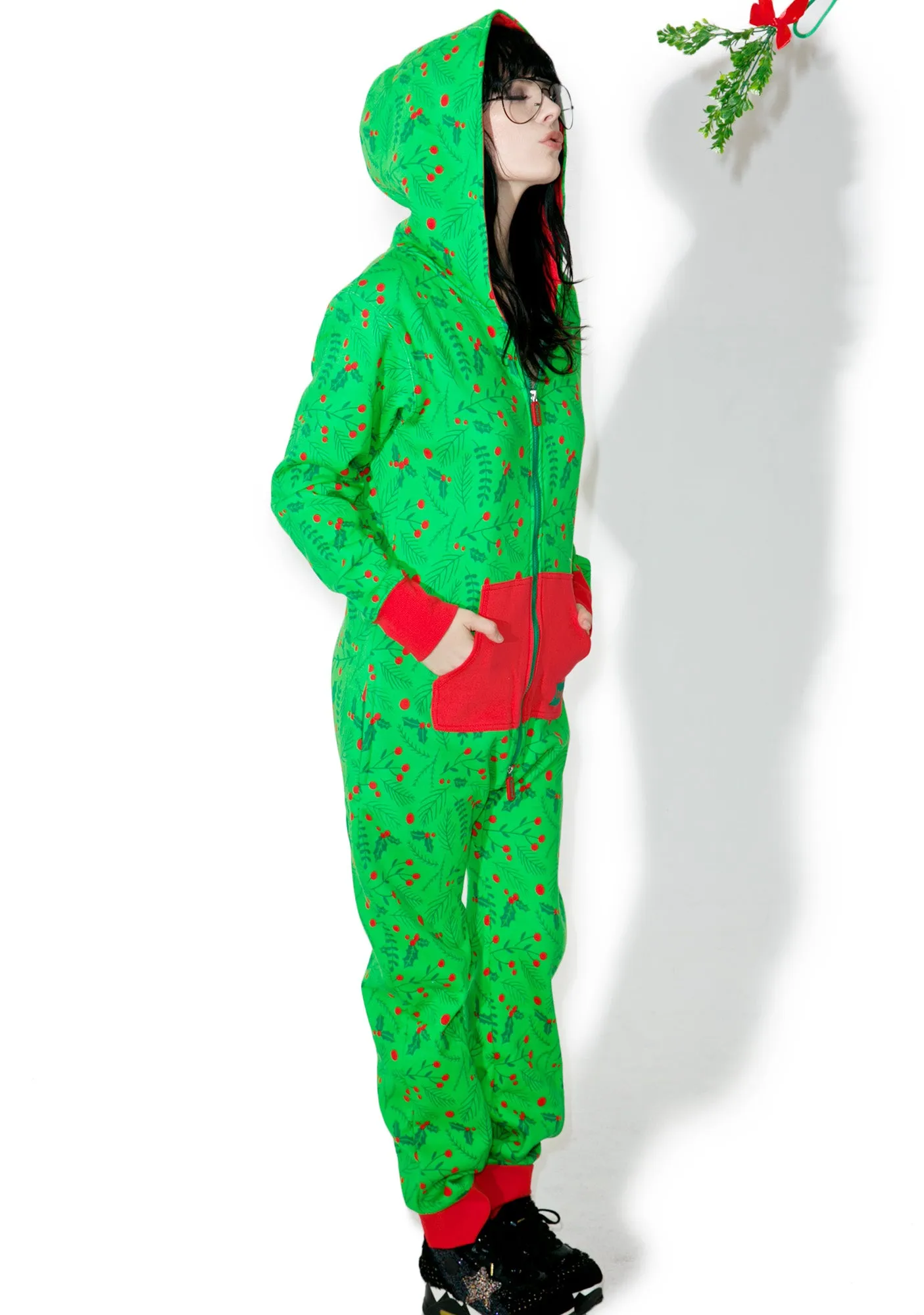 Mistletoe Jumpsuit sold by Dolls Kill product image thumbnail 3